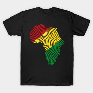 Black history fingerprint T-Shirt